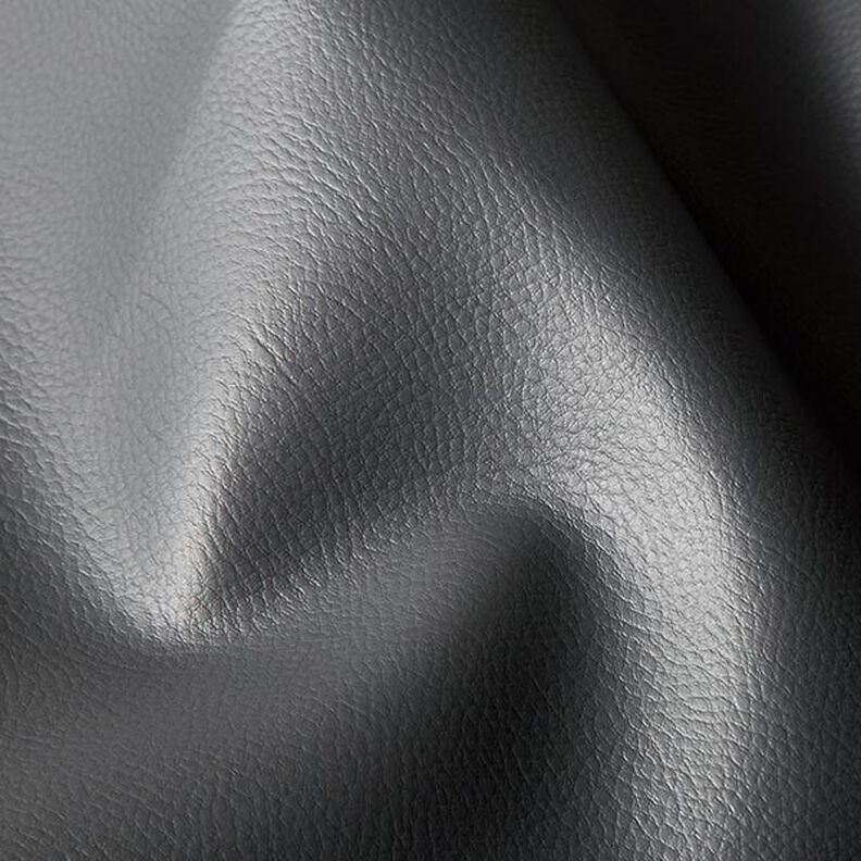 Imitation Leather – dark grey,  image number 2