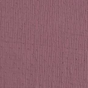 Double Gauze/Muslin dobby – pale berry, 