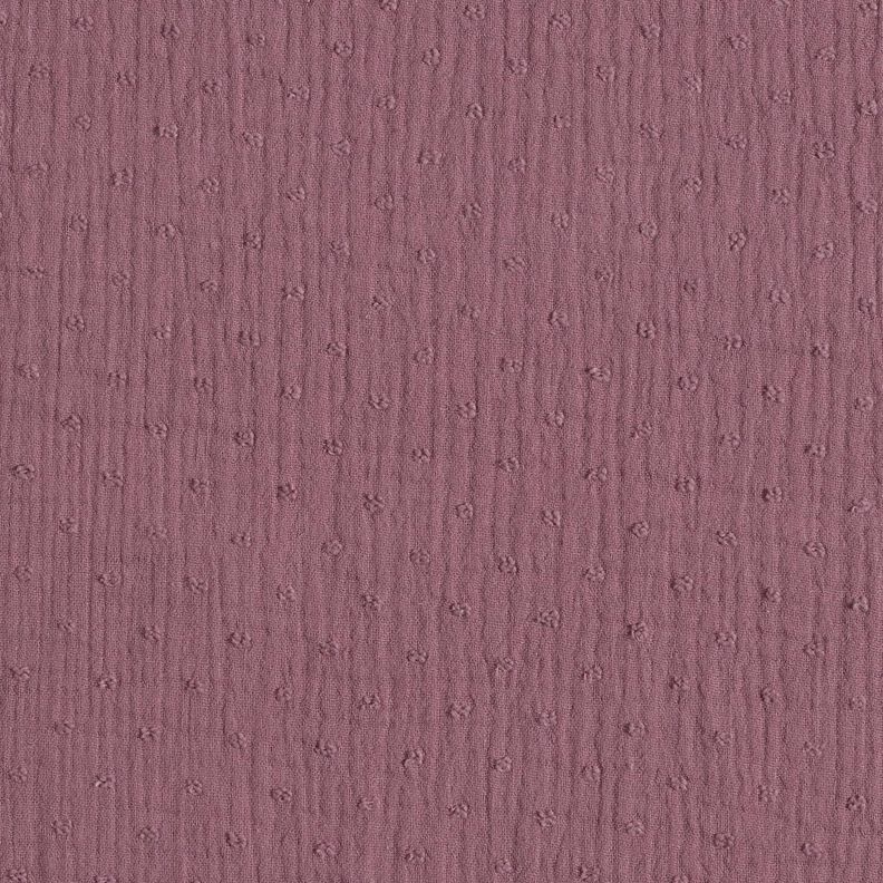 Double Gauze/Muslin dobby – pale berry,  image number 1