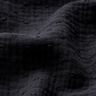 Double Gauze/Muslin dobby – black,  thumbnail number 2