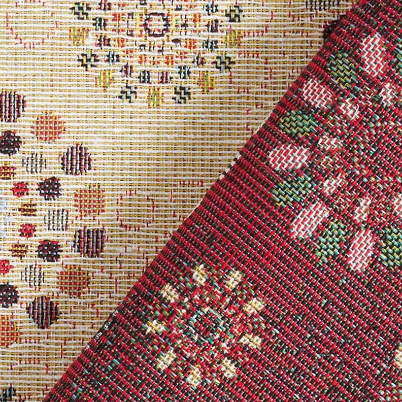 Decor Fabric Tapestry Fabric Mandalas – light beige/pink, image number 4