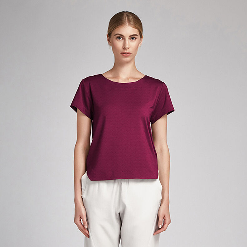 Plain Cotton Batiste – burgundy,  image number 5