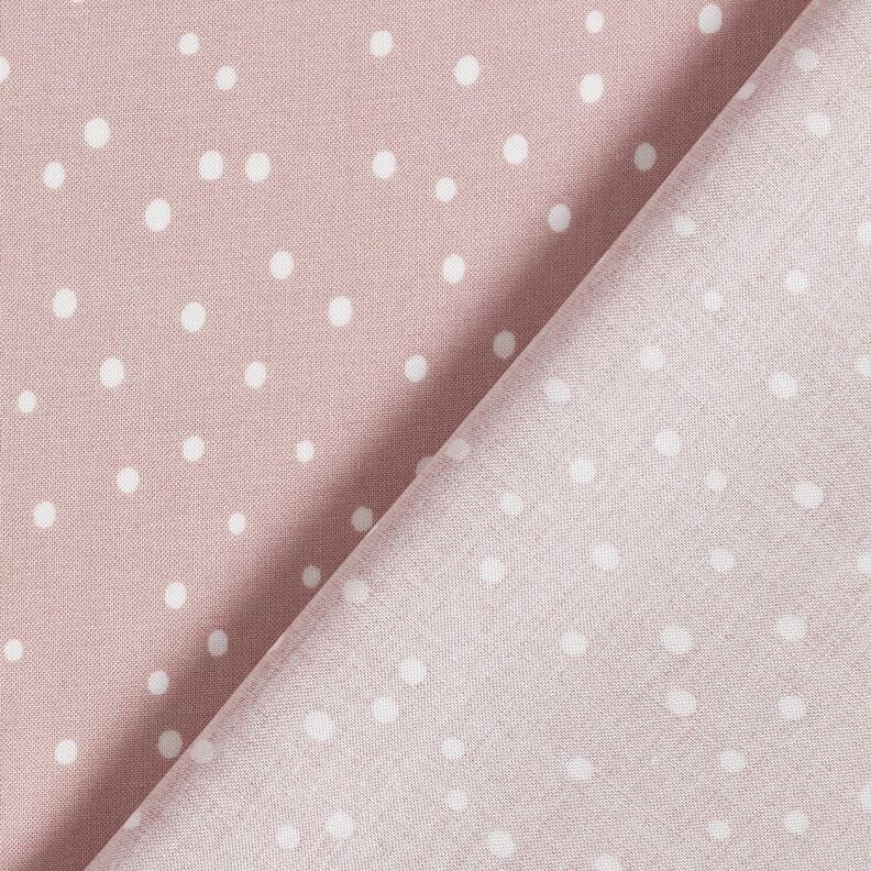 Dotty bamboo fabric – light dusky pink,  image number 4