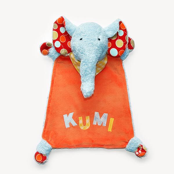 Elephant comforter sewing instructions: "KUMI" paper pattern  | Kullaloo,  image number 2