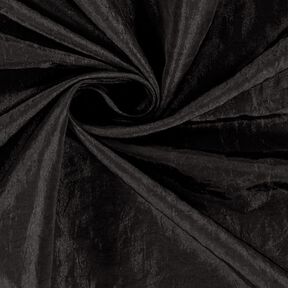 Crushed Taffeta – black | Remnant 100cm, 