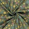 Cotton Poplin Star Mix – dark pine/gold,  thumbnail number 3