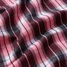 Stretch trouser fabric large check – black/intense pink,  thumbnail number 2