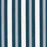Decor Fabric Jacquard stripes – ocean blue/white,  thumbnail number 1