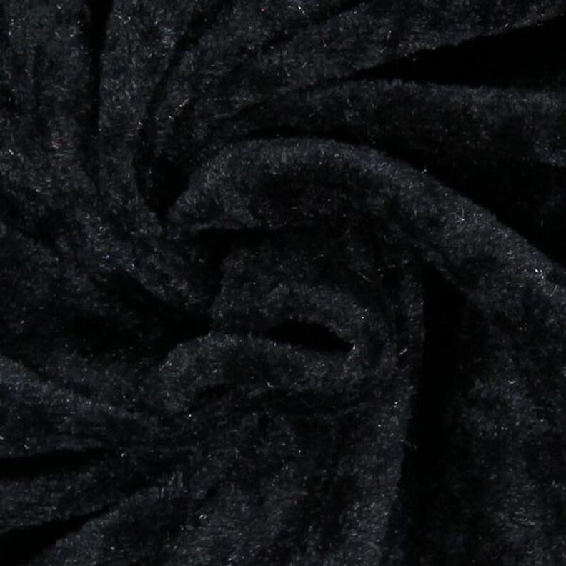 Panne velvet – black,  image number 2