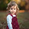 Baby Cord embroidered bows | Poppy Fabrics – carmine,  thumbnail number 5