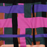 viscose fabric stretch Line Layers | Nerida Hansen – dark green/lilac,  thumbnail number 2
