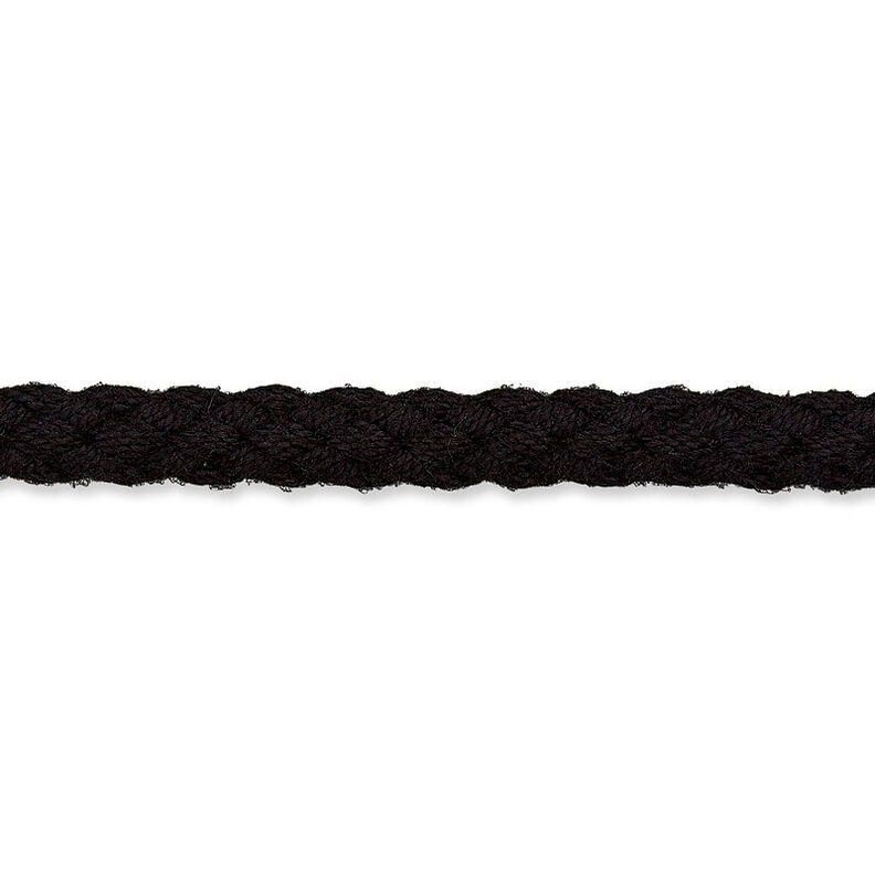 Cotton cord [Ø 5 mm] – black,  image number 1