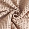 Waffle Piqué large honeycombs – cashew,  thumbnail number 3
