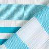Crushed viscose jersey – white/turquoise,  thumbnail number 5