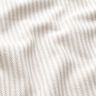 Decor Fabric Jacquard Subtle Stripes – dark beige,  thumbnail number 2