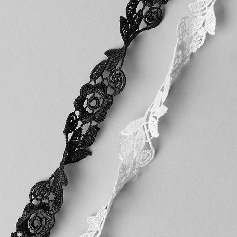 Bobbin Lace Lilly - black,  image number 2