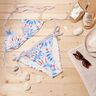 Swimsuit Fabric Batique mandala – white/chili,  thumbnail number 7