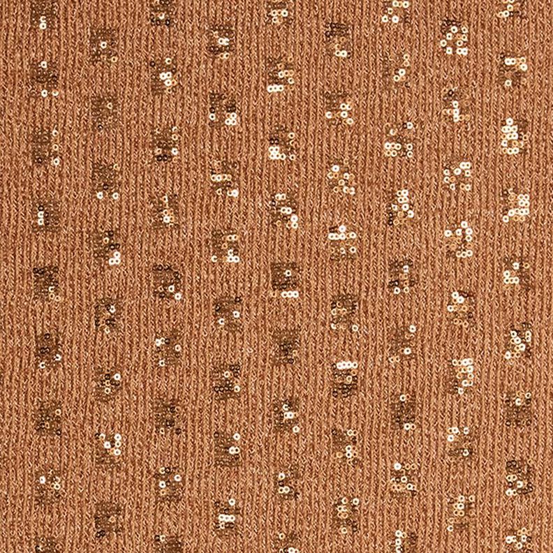 Little Boxes Glitter Sequin Knit – caramel,  image number 1