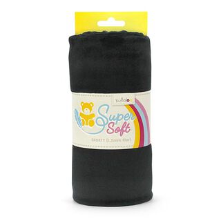 SHORTY Velour [1 m x 0,75 m | Pile: 1,5 mm]  - black | Kullaloo, 