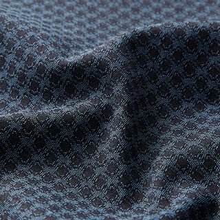 Diamonds Stretch Jacquard – denim blue, 