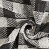 Coat fabric double weave check – black/white,  thumbnail number 4