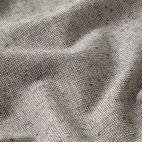 Decor Fabric Half Panama Ribbed Recycelt Cotton – slate grey/white, 