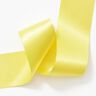 Satin Ribbon [50 mm] – lemon yellow,  thumbnail number 3