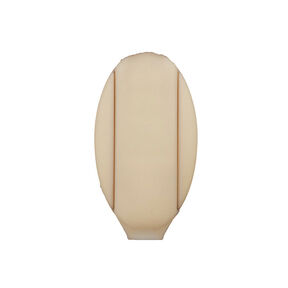 Cord End Clip [Length: 25 mm] – natural, 