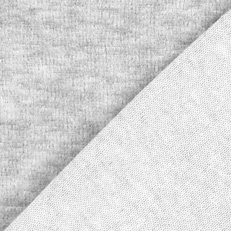 Plain Nicky Velour – silver grey,  image number 3