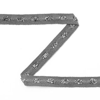 Grosgrain Ribbon Distressed - grey, 
