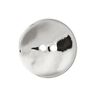 Metal 2-Hole Button  – silver metallic,  thumbnail number 1