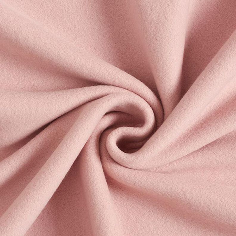 Cotton Fleece Plain – dusky pink,  image number 1