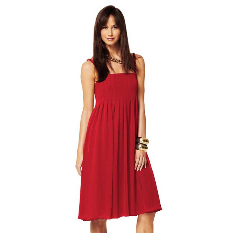 Lightweight Viscose Jersey – ruby red,  image number 9