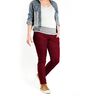 Cotton Twill Stretch – burgundy,  thumbnail number 5