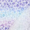 Double Gauze/Muslin Gradient Leopard Print Digital Print | Poppy Fabrics – white/blue lilac,  thumbnail number 4
