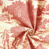 Half Panama Decor Fabric Toile de Jour – carmine/cream,  thumbnail number 3