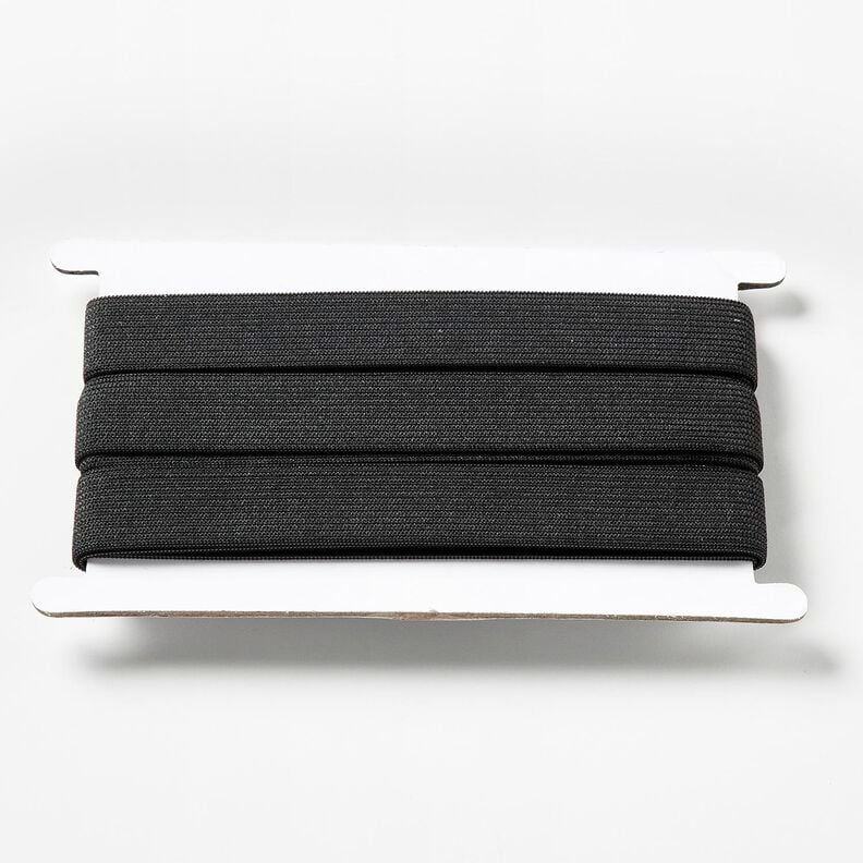 Smooth elastic tape [3 m | 20 mm] – black,  image number 1