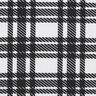 Knitted jacquard check structure – black/white,  thumbnail number 1