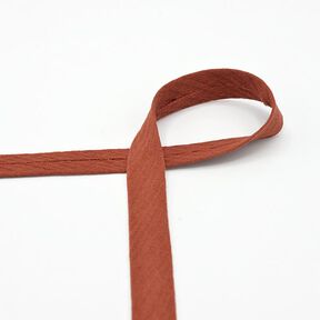 Bias binding Muslin [20 mm] – terracotta, 