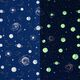 Decor Fabric Glow in the dark constellation – navy blue/light yellow,  thumbnail number 1