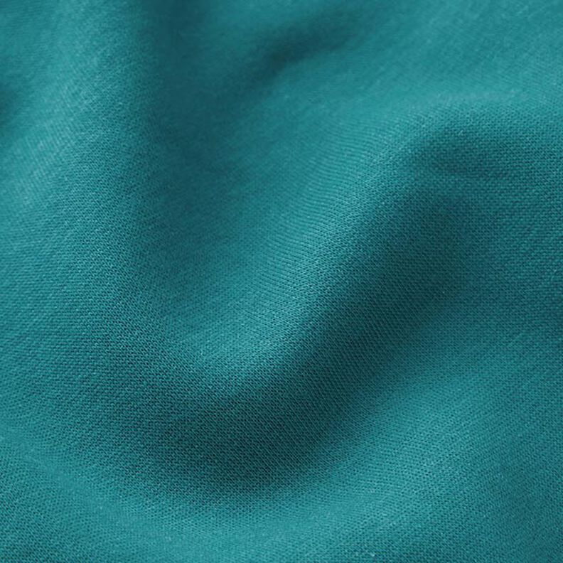 Brushed Sweatshirt Fabric – petrol,  image number 3