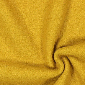 Fulled woollen loden – mustard, 