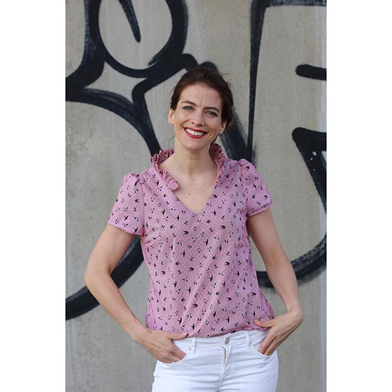 Summer blouse Lavina | Lillesol & Pelle No. 72 | 34-58,  image number 10