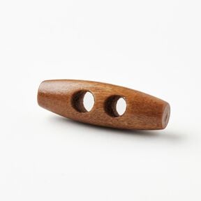 Wooden toggle button [30 mm] – caramel, 