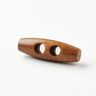 Wooden toggle button [30 mm] – caramel,  thumbnail number 2