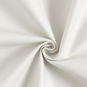 Upholstery Fabric Imitation Leather light embossing – ivory, 