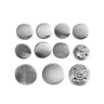 Suit Button Set [ 11-Pieces ] – silver metallic,  thumbnail number 2