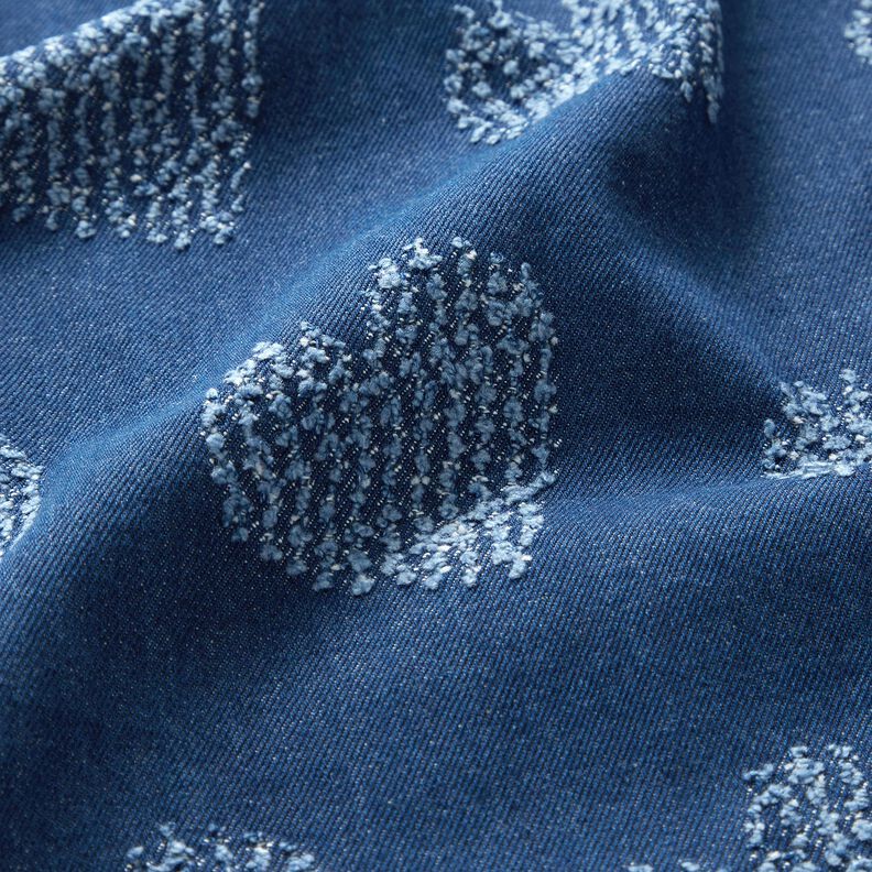 Denim Distressed hearts – denim blue,  image number 3