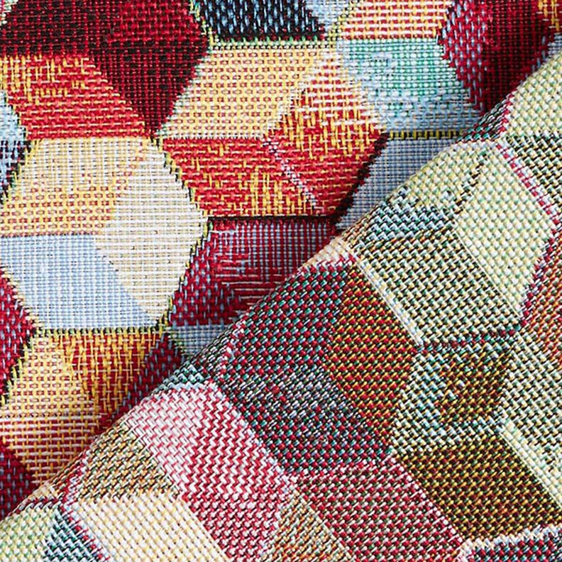 Decor Fabric Tapestry Fabric Colourful Hexagons,  image number 4