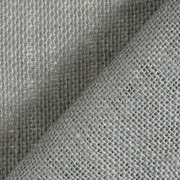 Decor Fabric Jute Plain 150 cm grey Perfect for Christmas